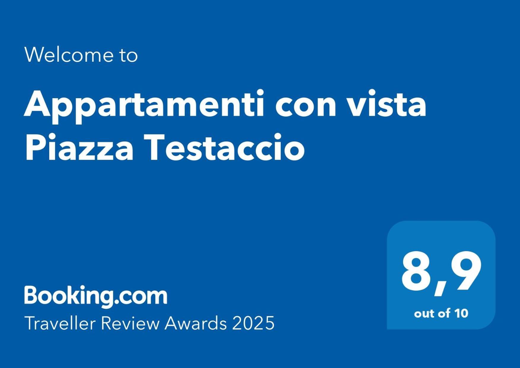 Appartamenti Con Vista Piazza Testaccio Rom Eksteriør billede