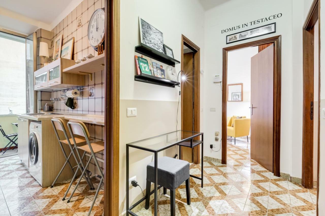 Appartamenti Con Vista Piazza Testaccio Rom Eksteriør billede