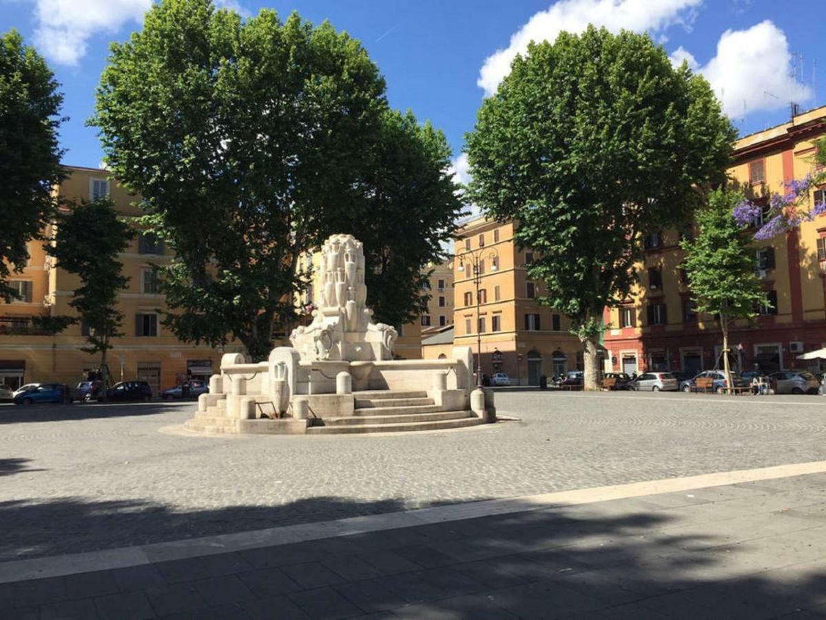 Appartamenti Con Vista Piazza Testaccio Rom Eksteriør billede